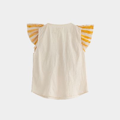 Picture of Yellow circus cotton blouse