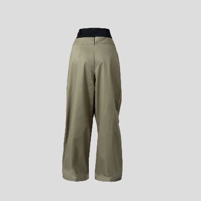 Picture of Double-waisted women's pants