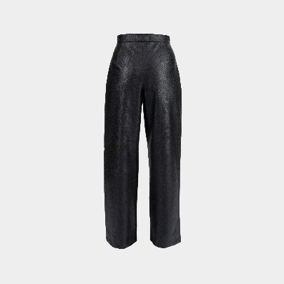 Picture of Glimmer black leather pants