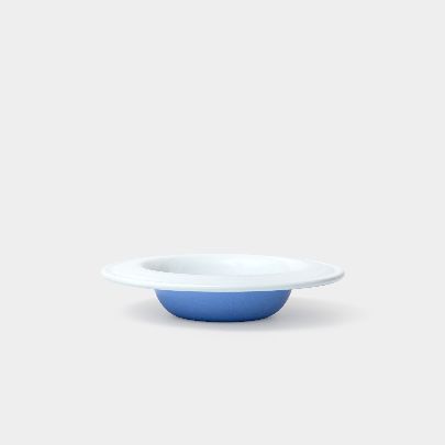 Picture of Light blue white Halo salad dish