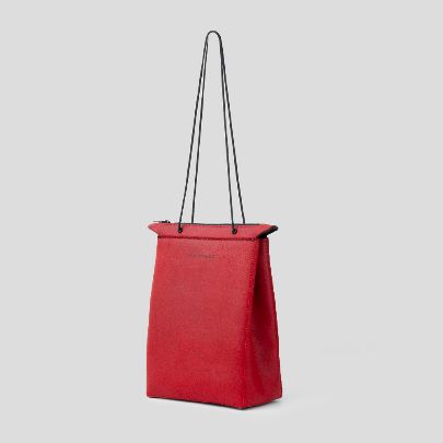 Picture of Red Hand leather bag