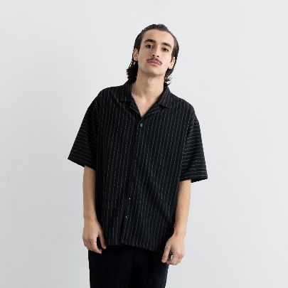 Picture of Black cotton shirt 1