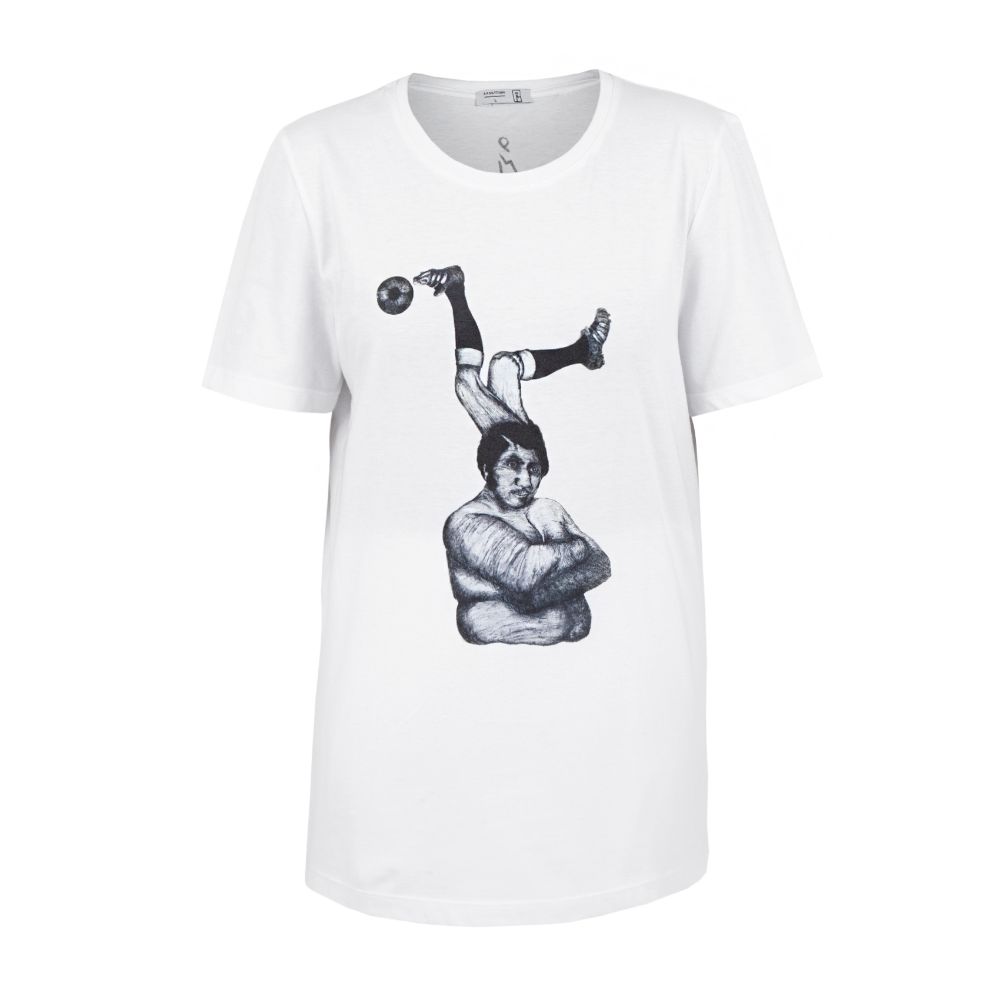 Picture of white men t-art shirt