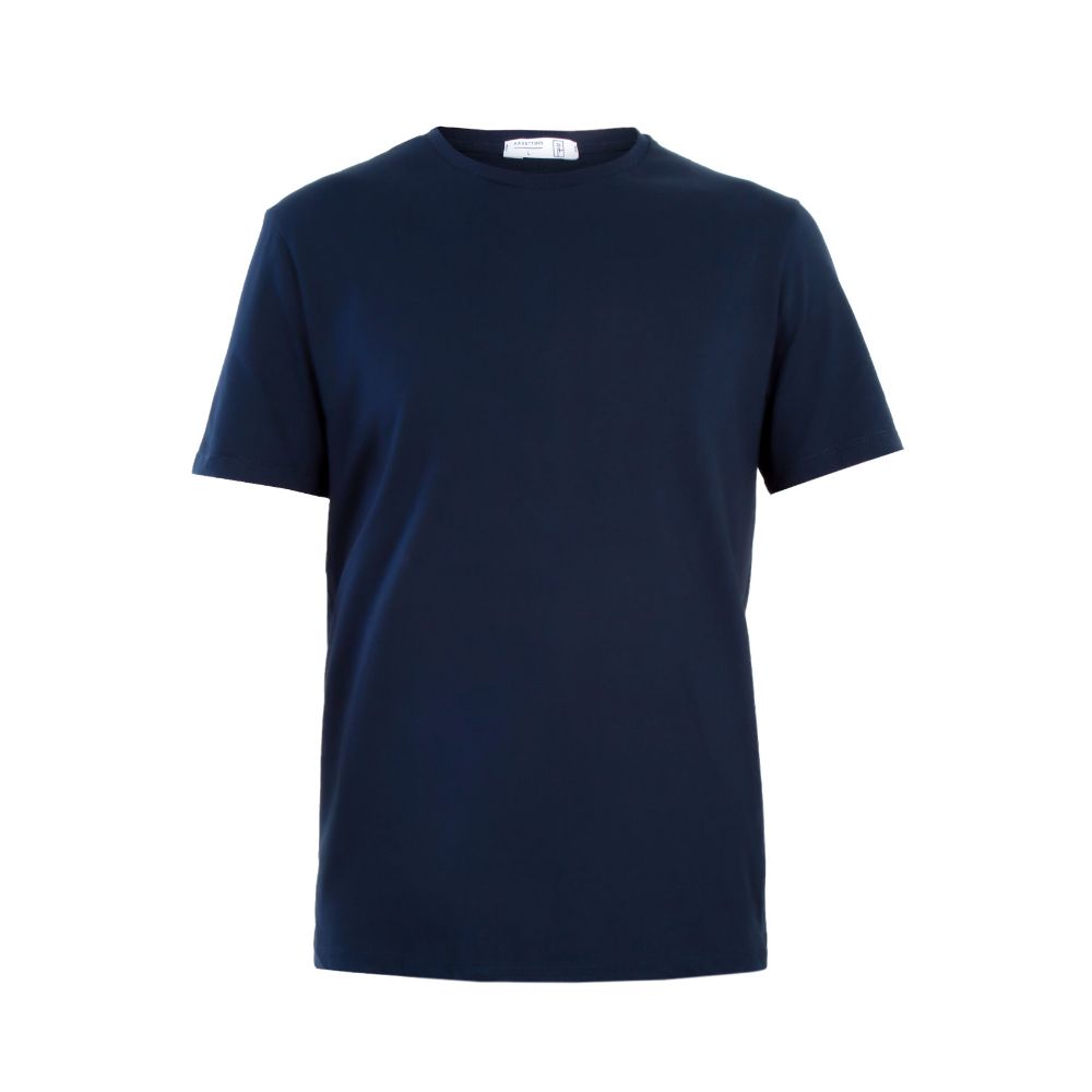 Picture of navy blue men shirt