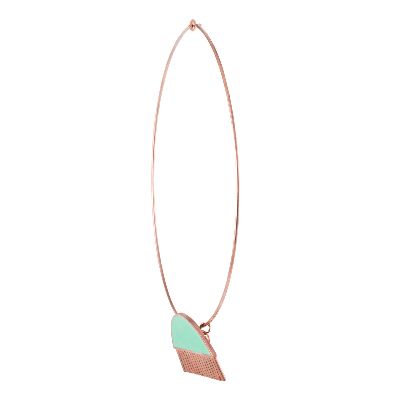 Picture of sarah razmi green necklace