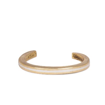 Picture of pasha moezzi brass with silver cuff