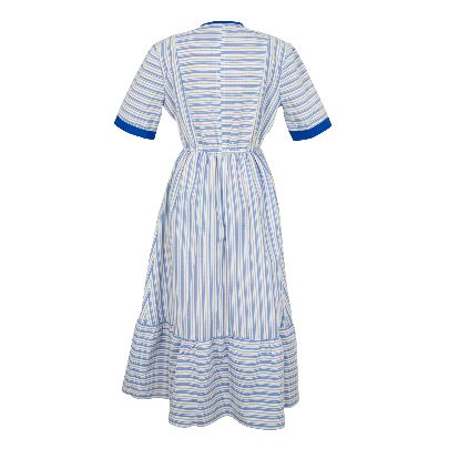 Picture of sanaz nataj striped dress