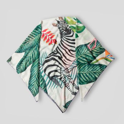 Picture of zebra scarf