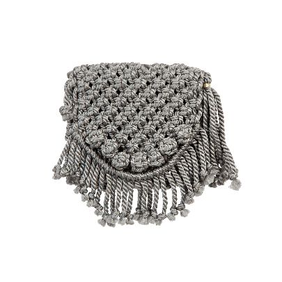 Picture of knot art craft gray bag