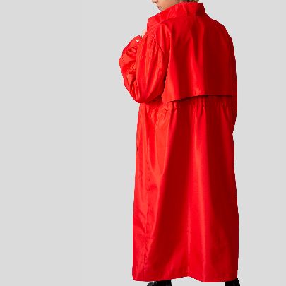 Picture of trench red coat