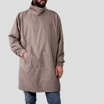 Picture of khaki raincoat