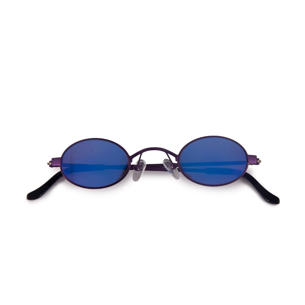 Picture of purple doris round glasses