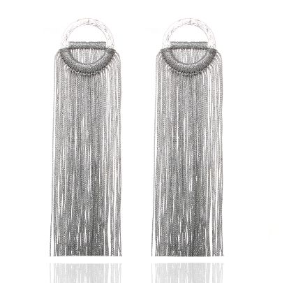 Picture of plastic buckle earrings two