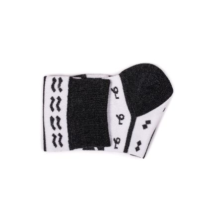 Picture of black and white socks