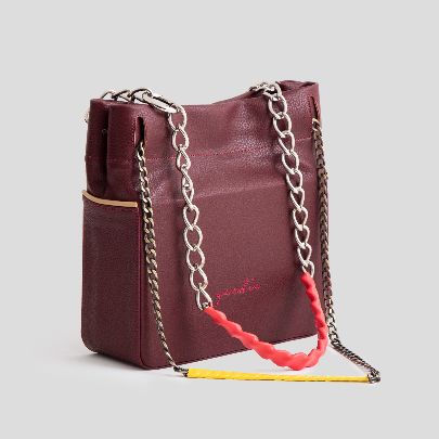 Picture of t-100 burgundy bag