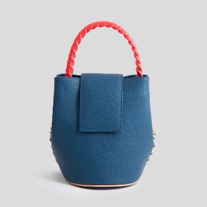 Picture of k-90 medium cobalt blue bag