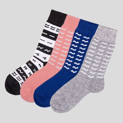 Picture of Aassttiinn Socks 4-piece pack