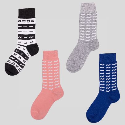 Picture of Aassttiinn Socks 4-piece pack