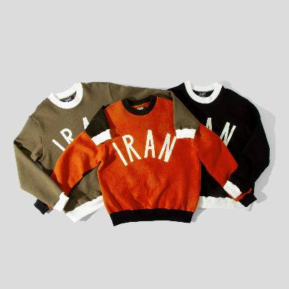 Picture of  Iran long sleeve Brick sweatshirt