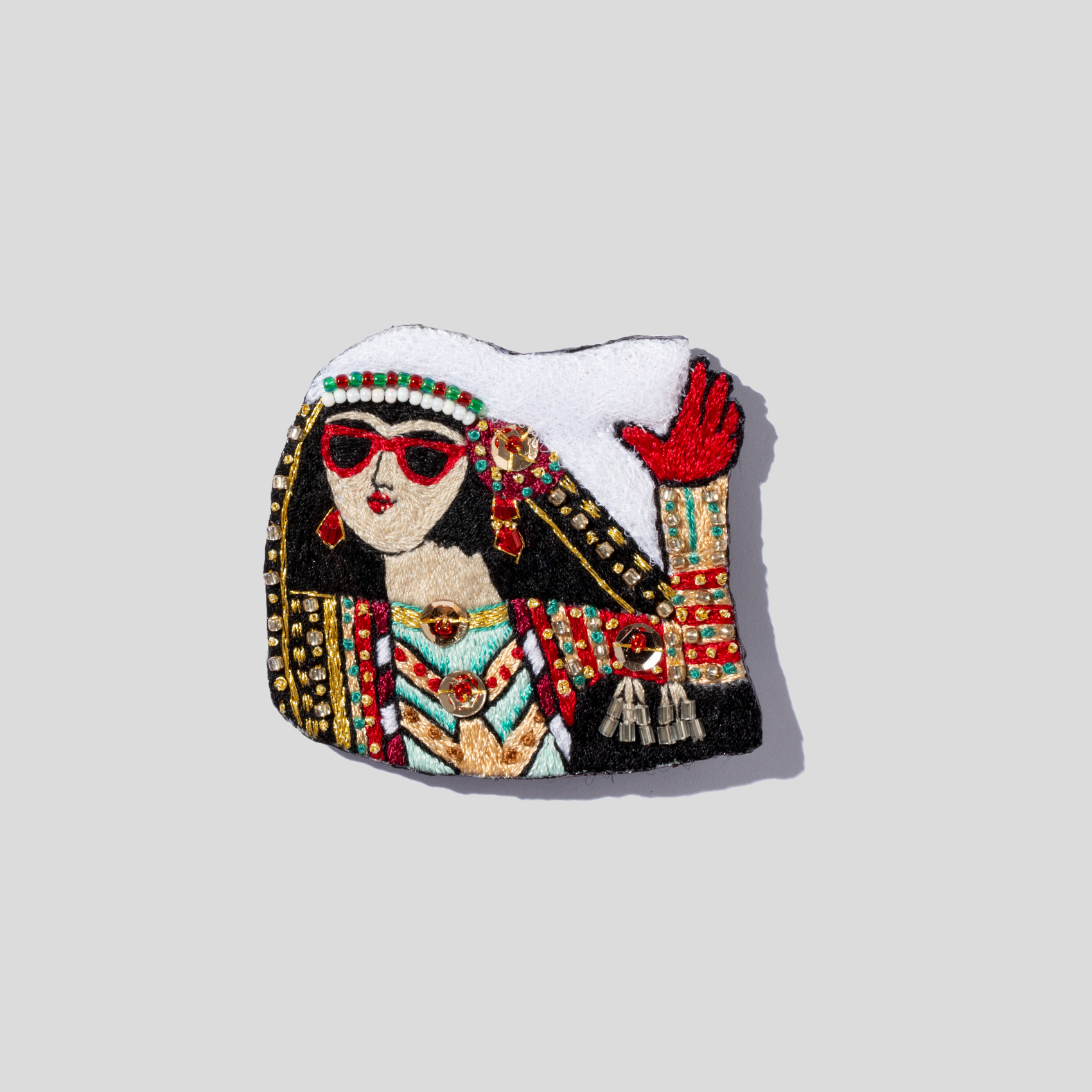 Picture of Qajar girl brooch