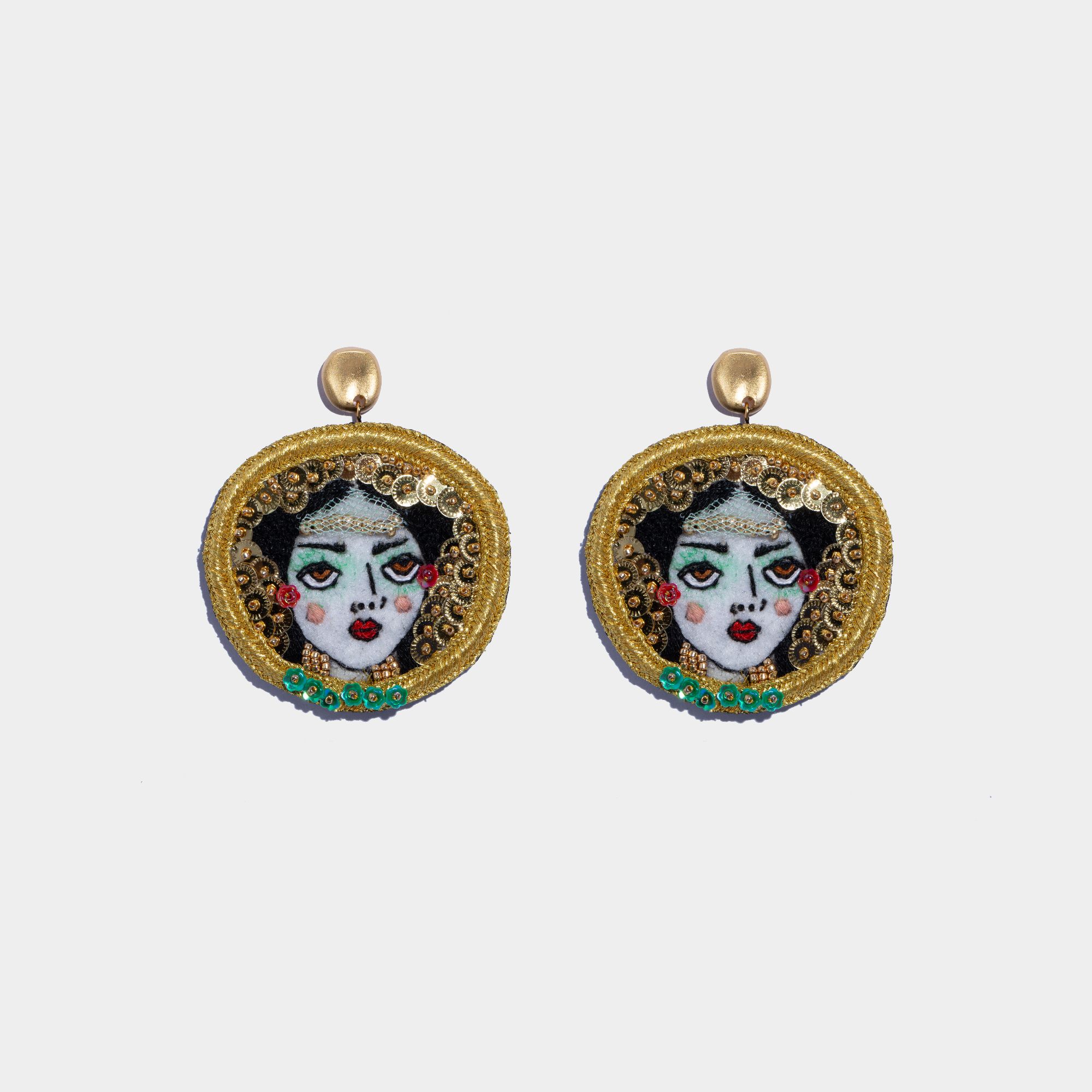 Picture of Golden Sun Earrings