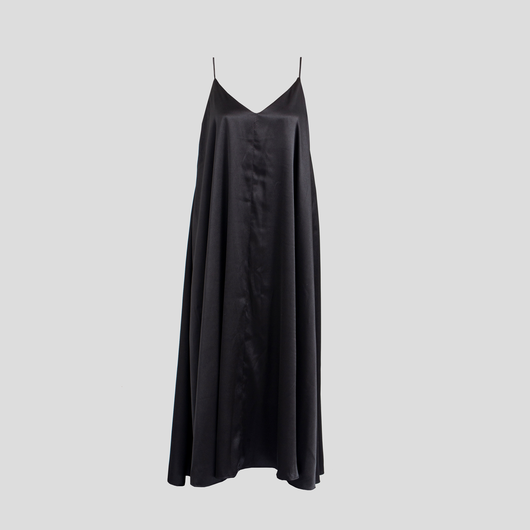 Picture of Women's black satin shirt