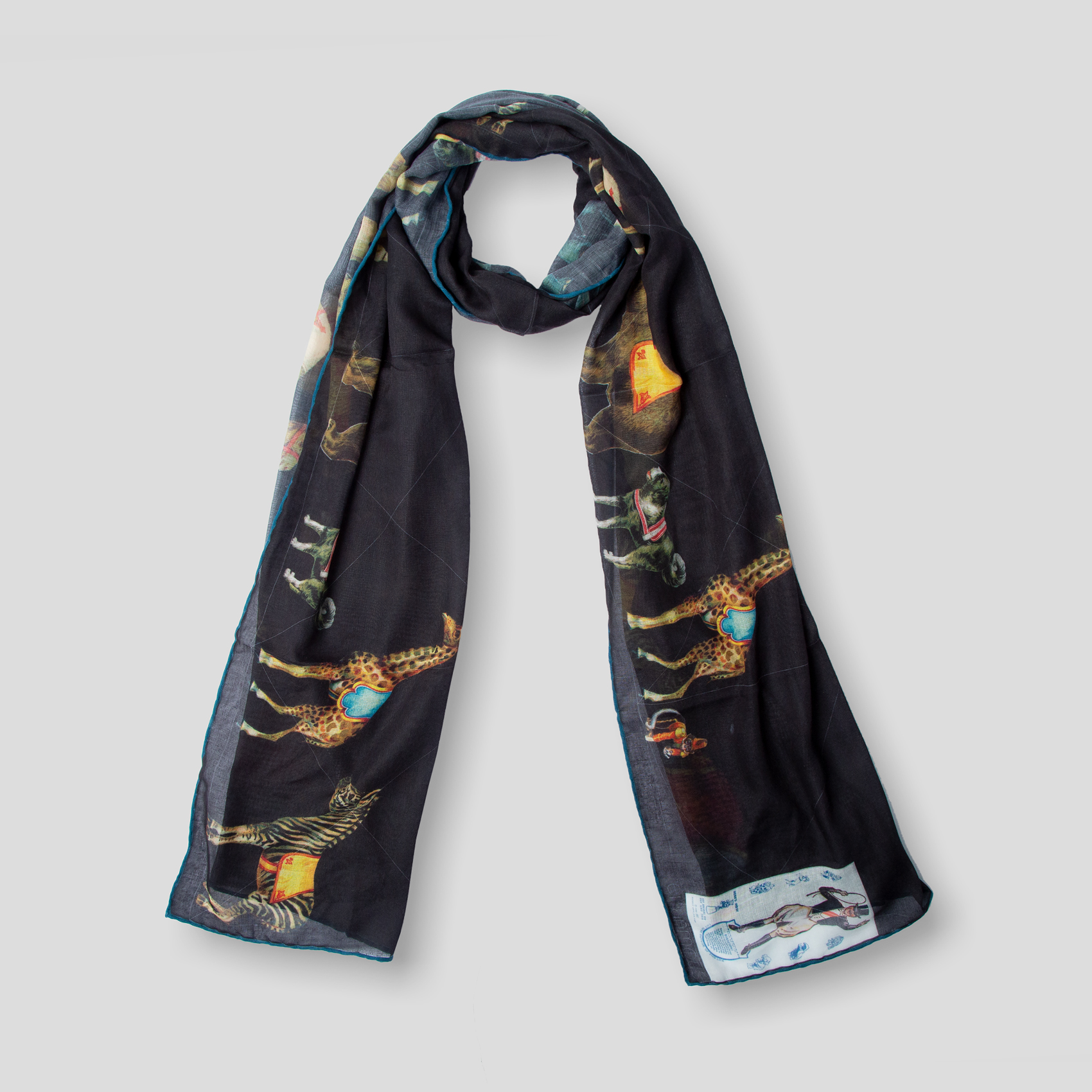 Picture of black circus scarf