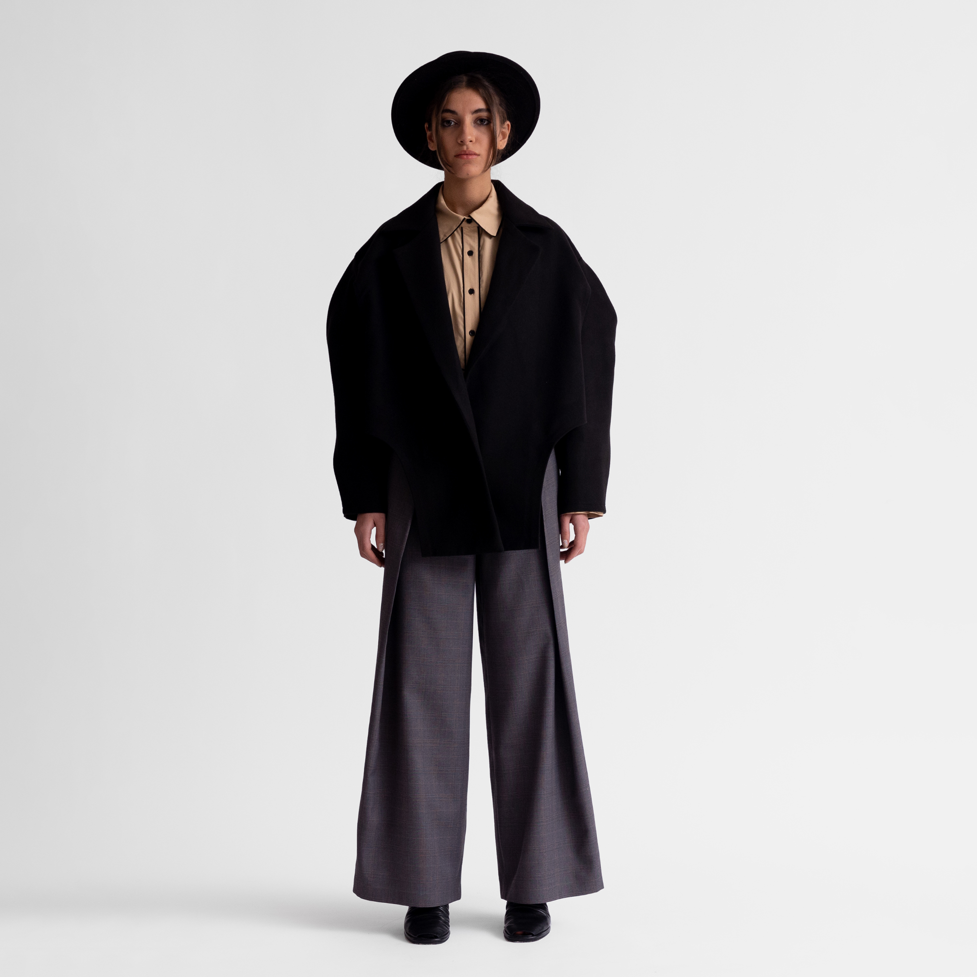 Picture of Black Short Circle Coat