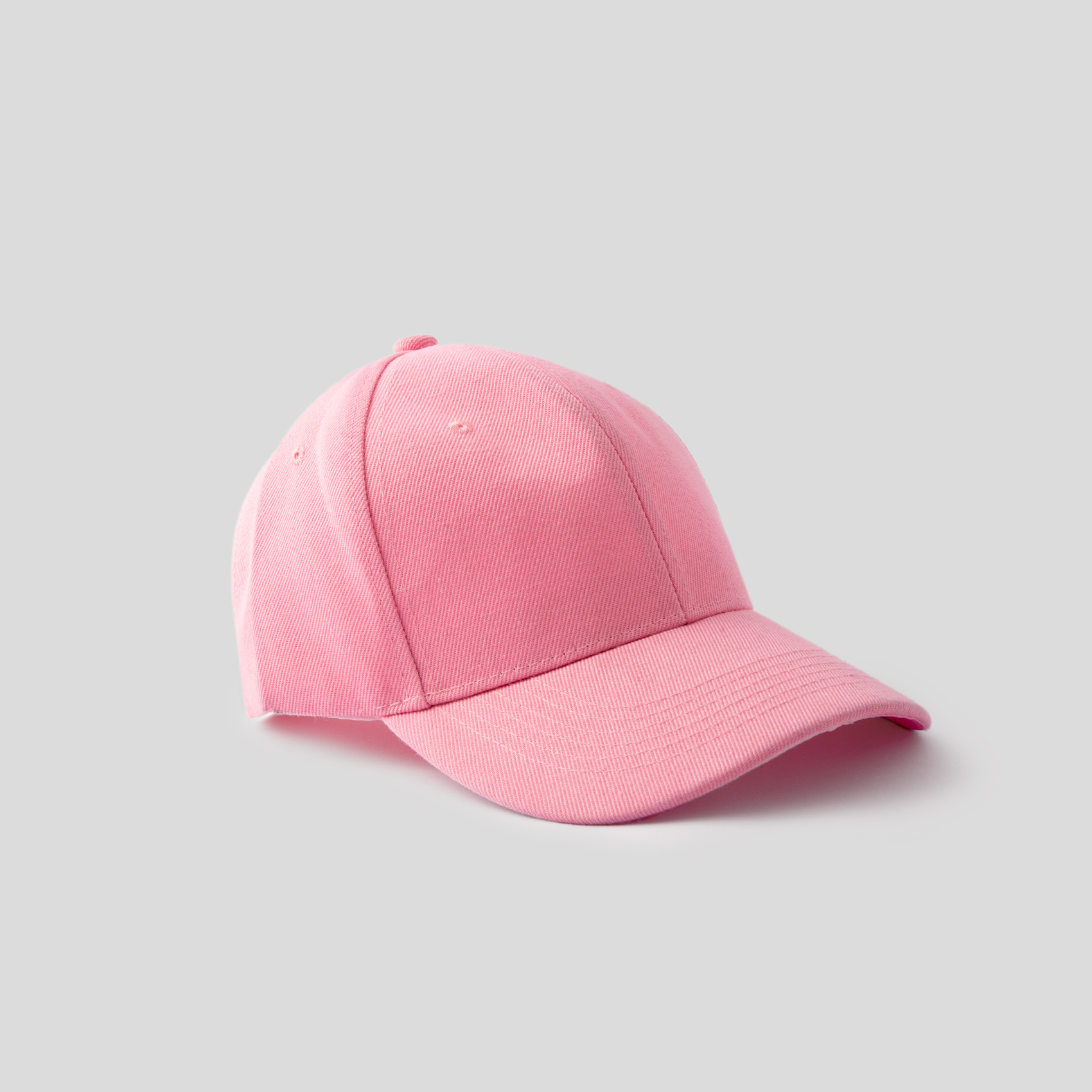 pink ball cap