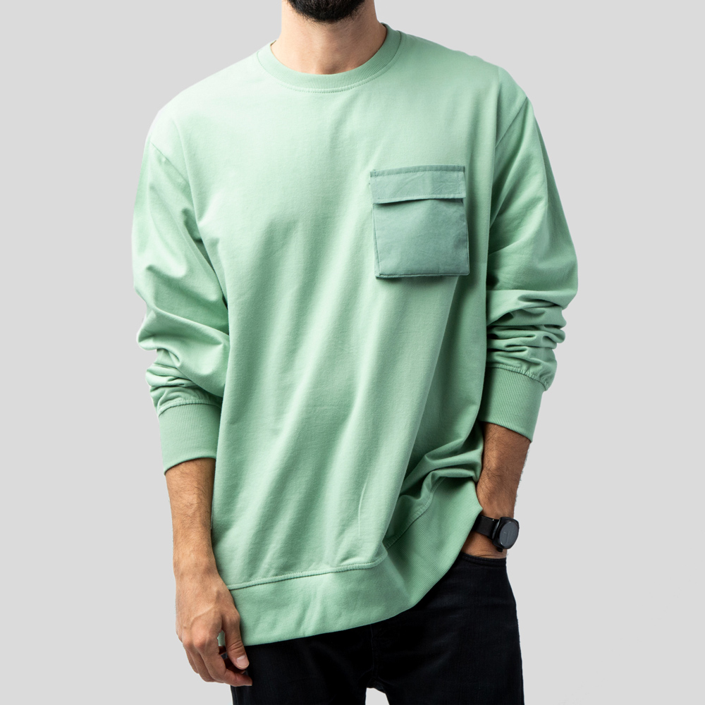 green cap sleeve t shirt