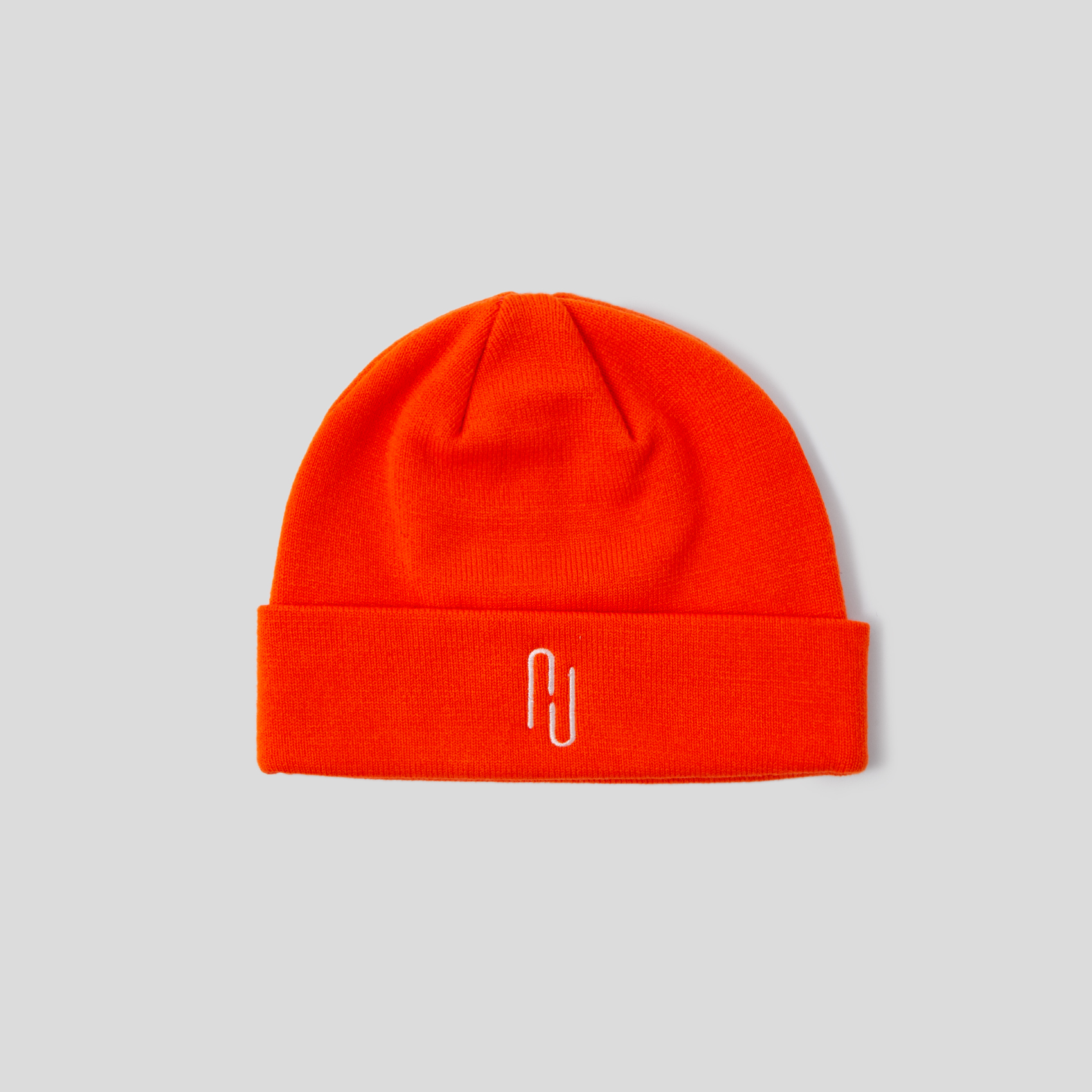 orange stocking cap