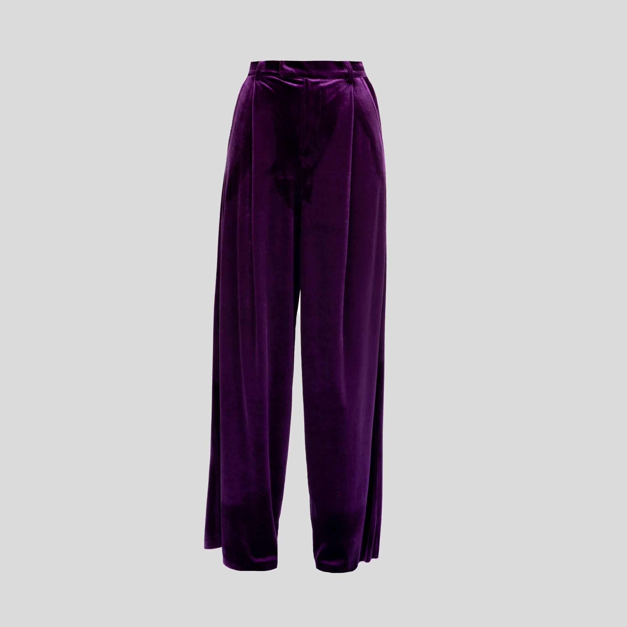 Picture of Green silk women's pants