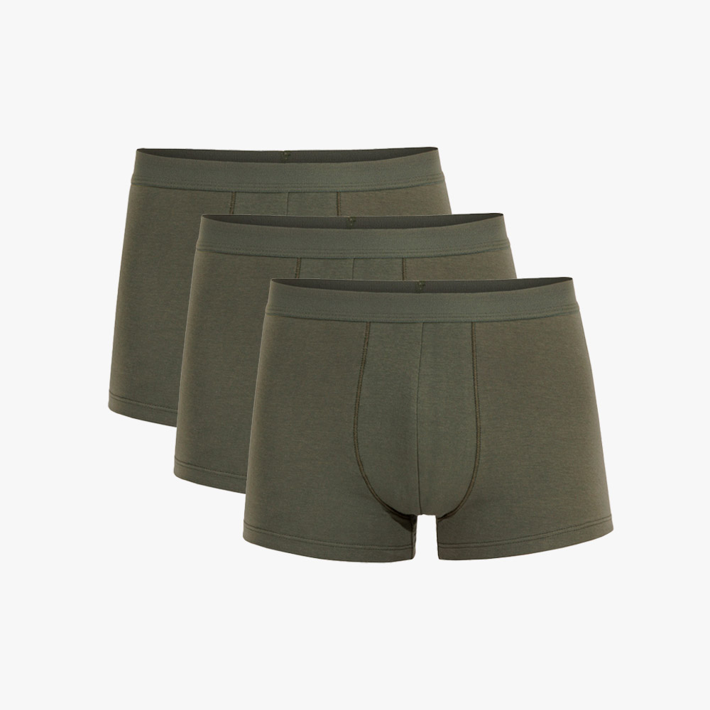 Picture of  Package of three cotton shorts with legs