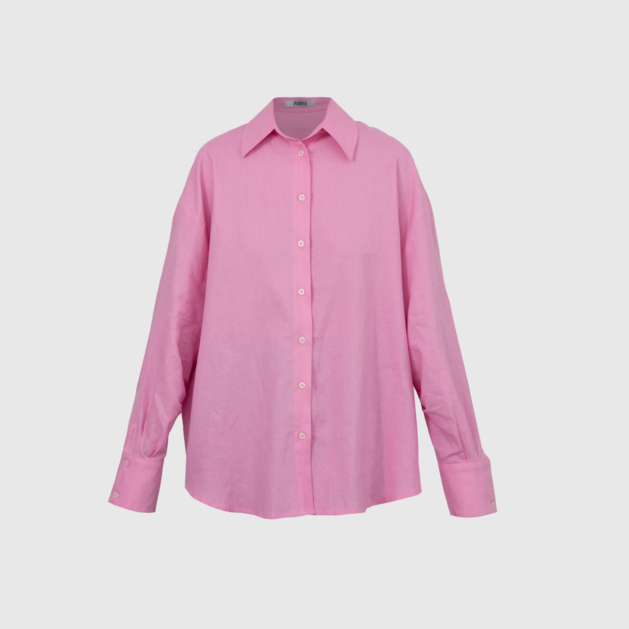 Picture of Women's oversized  with pink print sleeves