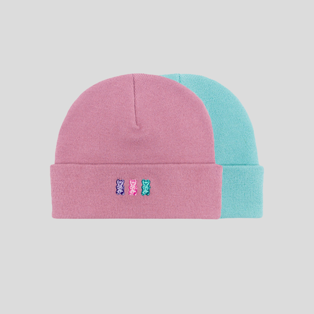 Pink best sale beanie hat