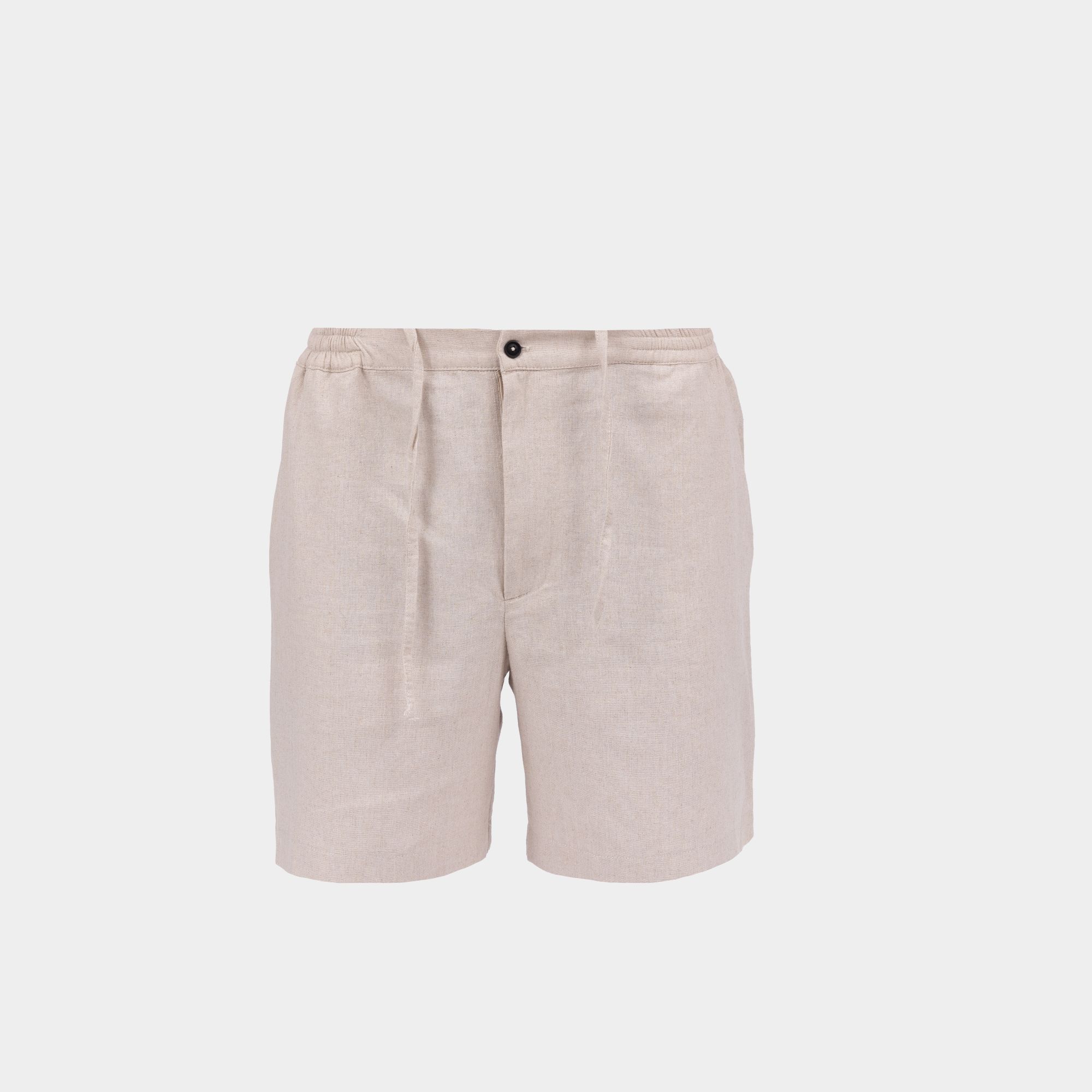 Picture of men's linen Milk shorts