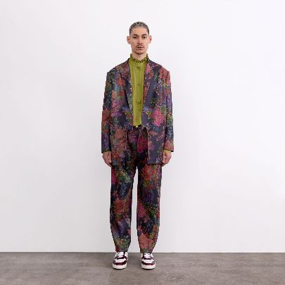 Picture of S-T fall-spring 3 patterned suit for men