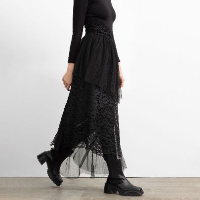 Picture of S-T fall-spring 10 layered net skirt