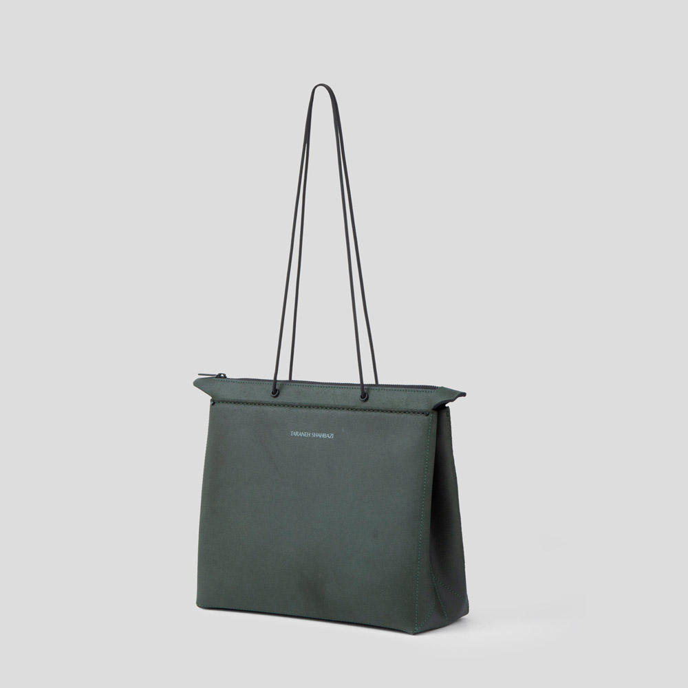 Picture of Green Hand leather bag