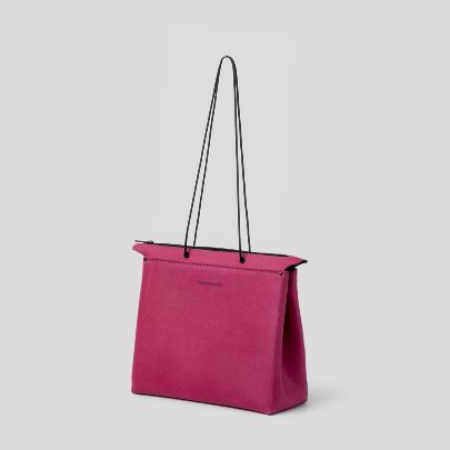 Picture of Pink Hand leather bag