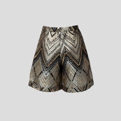 Picture of jaquard printed shorts