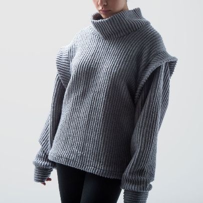 Picture of  Grey knitted sweater