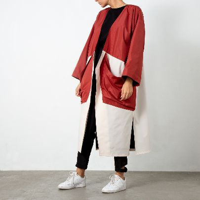 Picture of Women's two-color raincoat