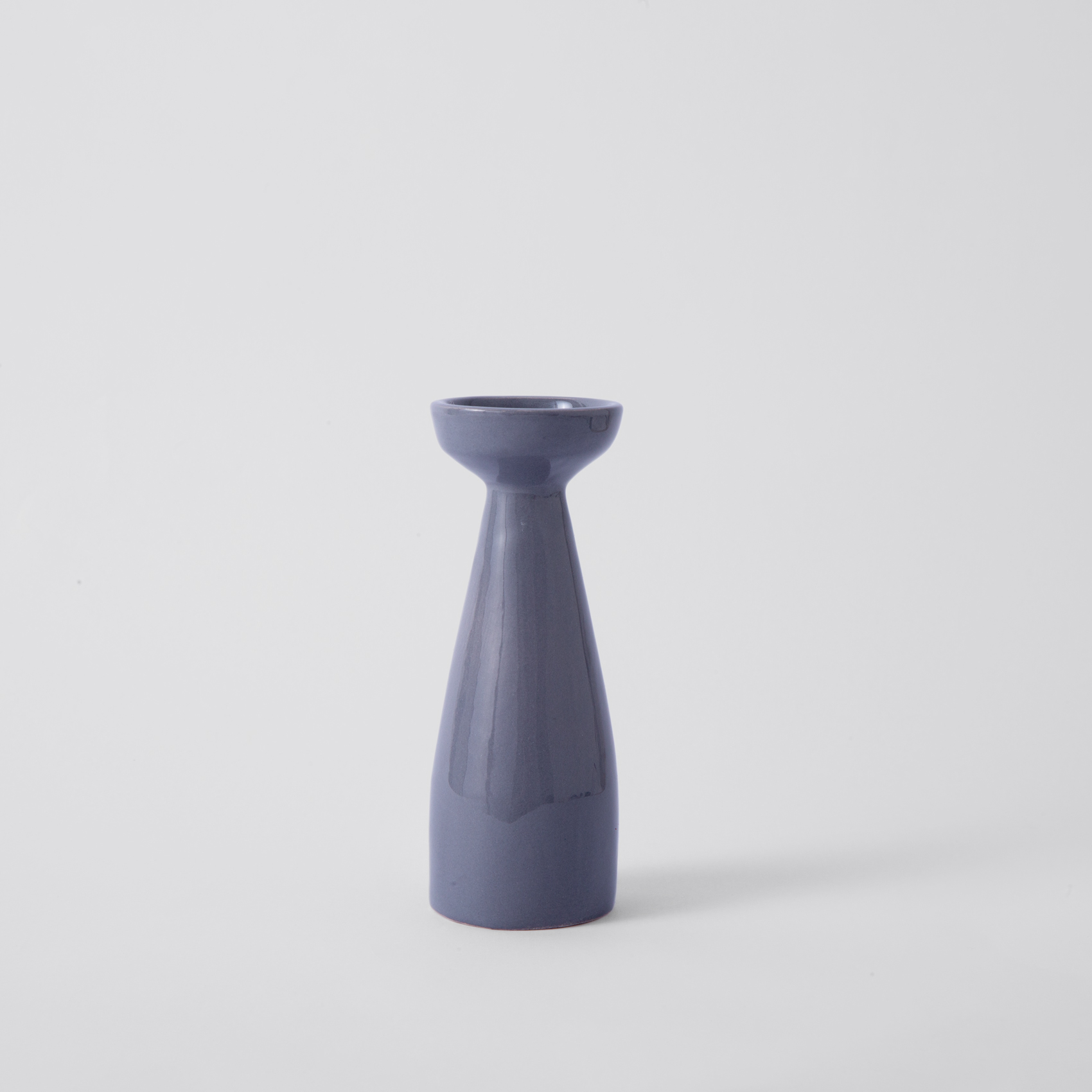 Picture of Gray ceramic candlestick D