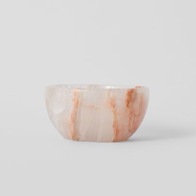 Picture of Small pink marble bowl