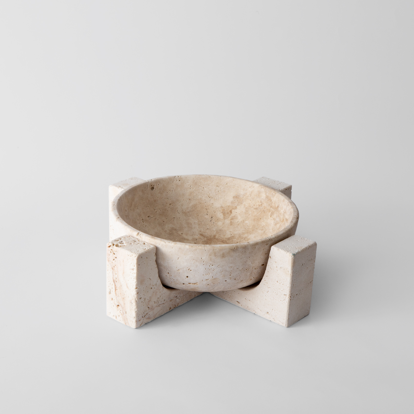 Picture of  Travertine rimmed tray