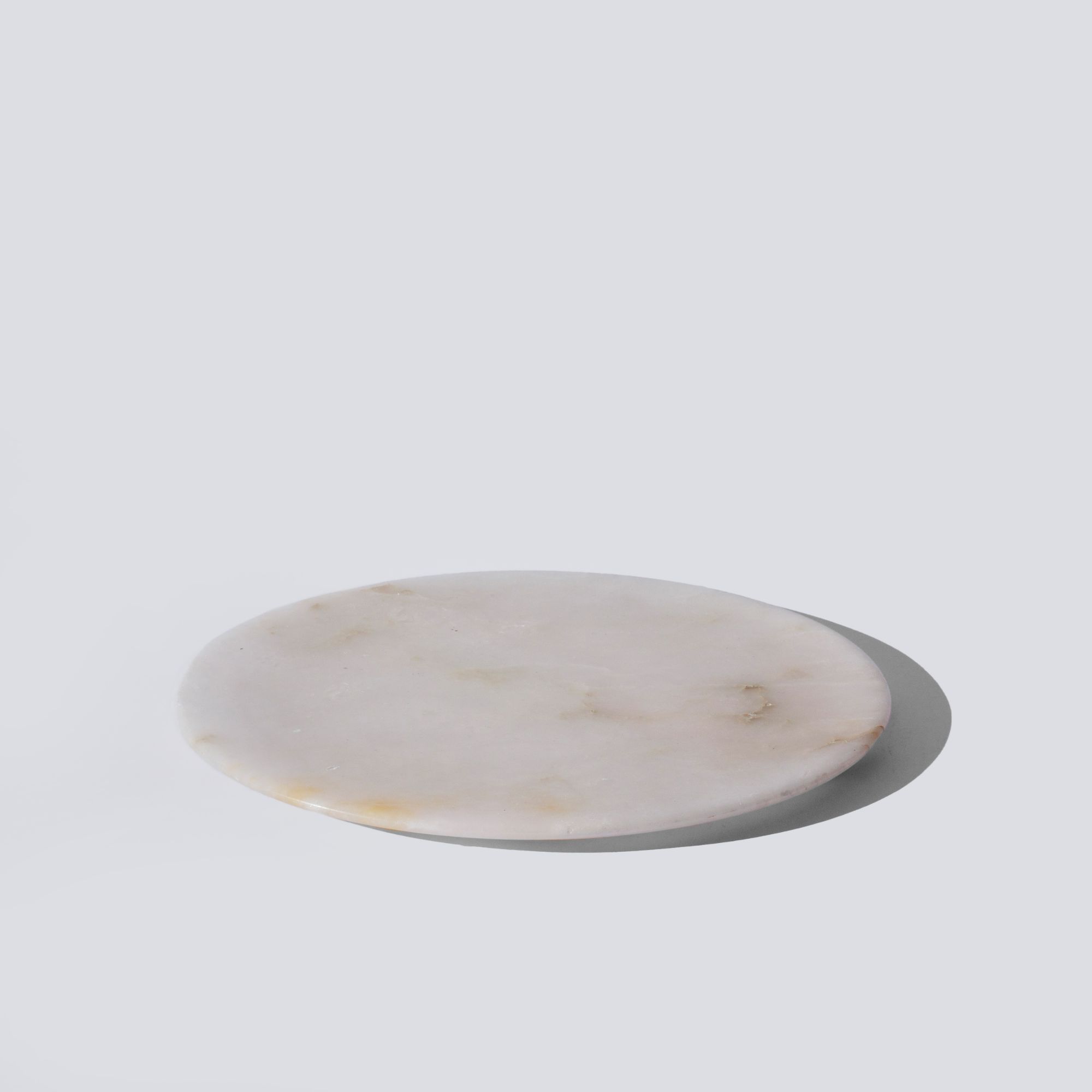 Picture of White alabaster plate