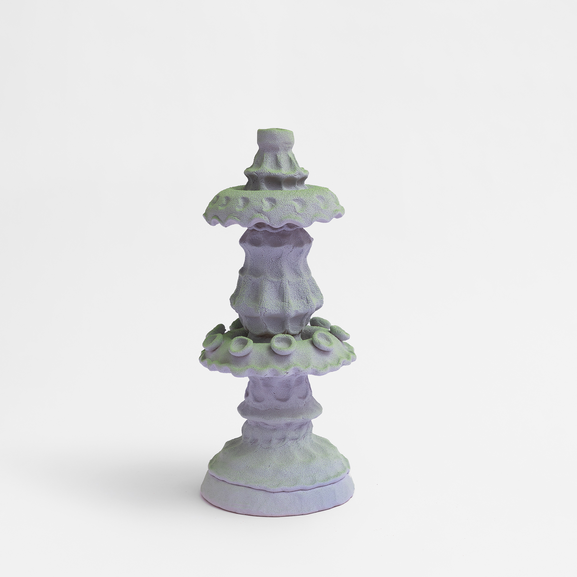 Picture of Shaukat green purple candle holder