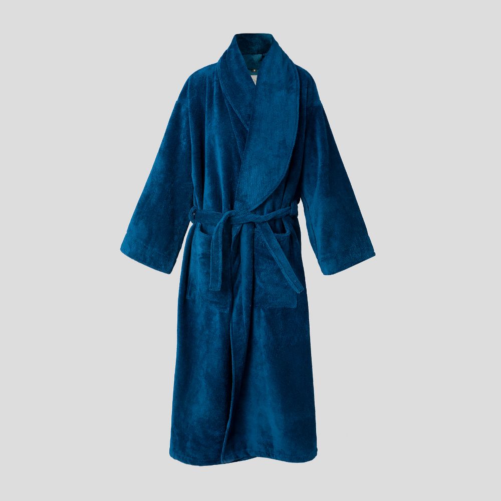 Picture of Navy blue Bathrobes