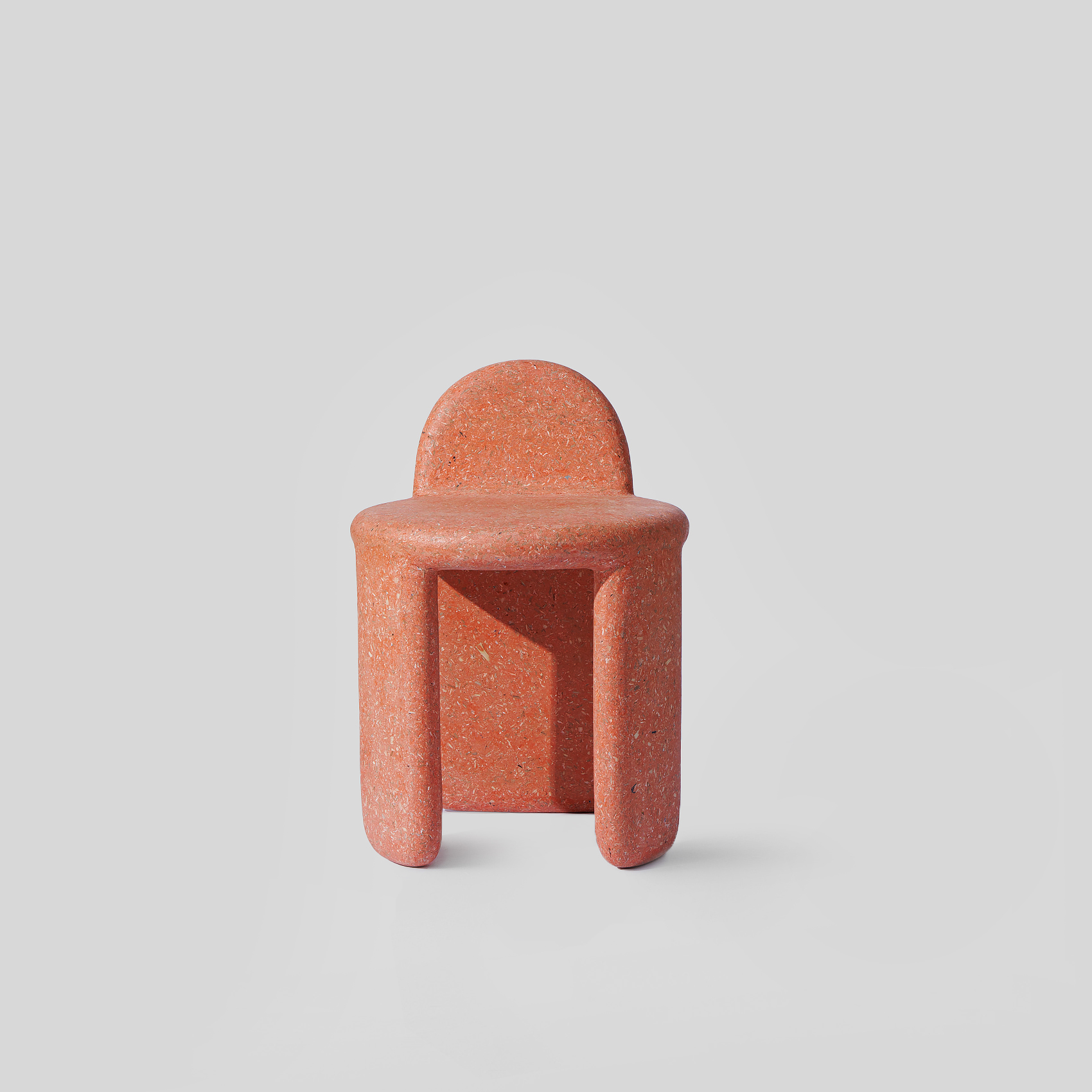 Picture of Sculptural Peach Chair